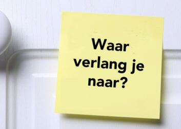 Bij de coach: ‘waar verlang je naar?’